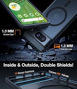 Amazon.com: TORRAS Magnetic Shockproof for Pixel 8 Case Amazon.com: TORRAS Magnetic Shockproof for Pixel 8 Case
