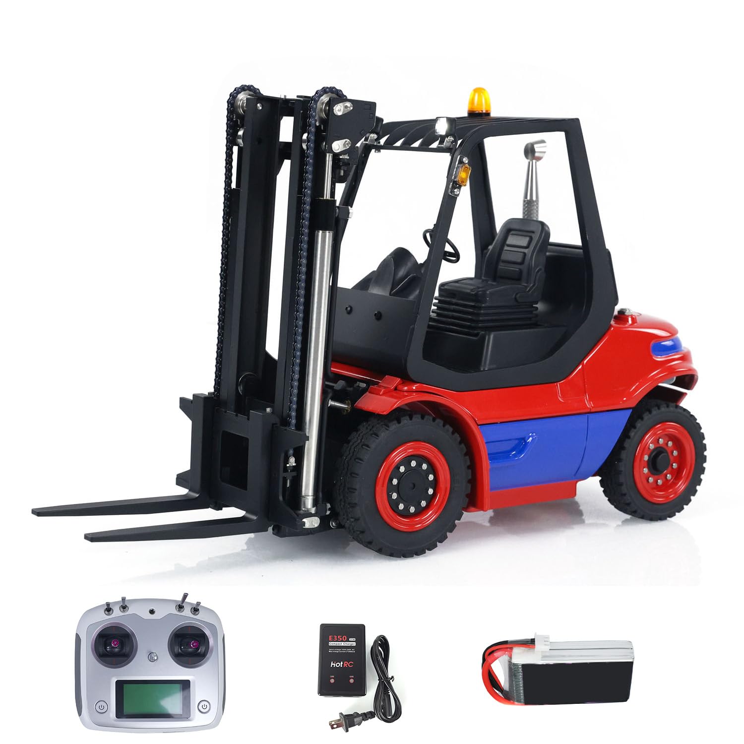 Amazon.co.jp: LESU wheelfun 1/14 油圧 RC フォークリフト リモコン