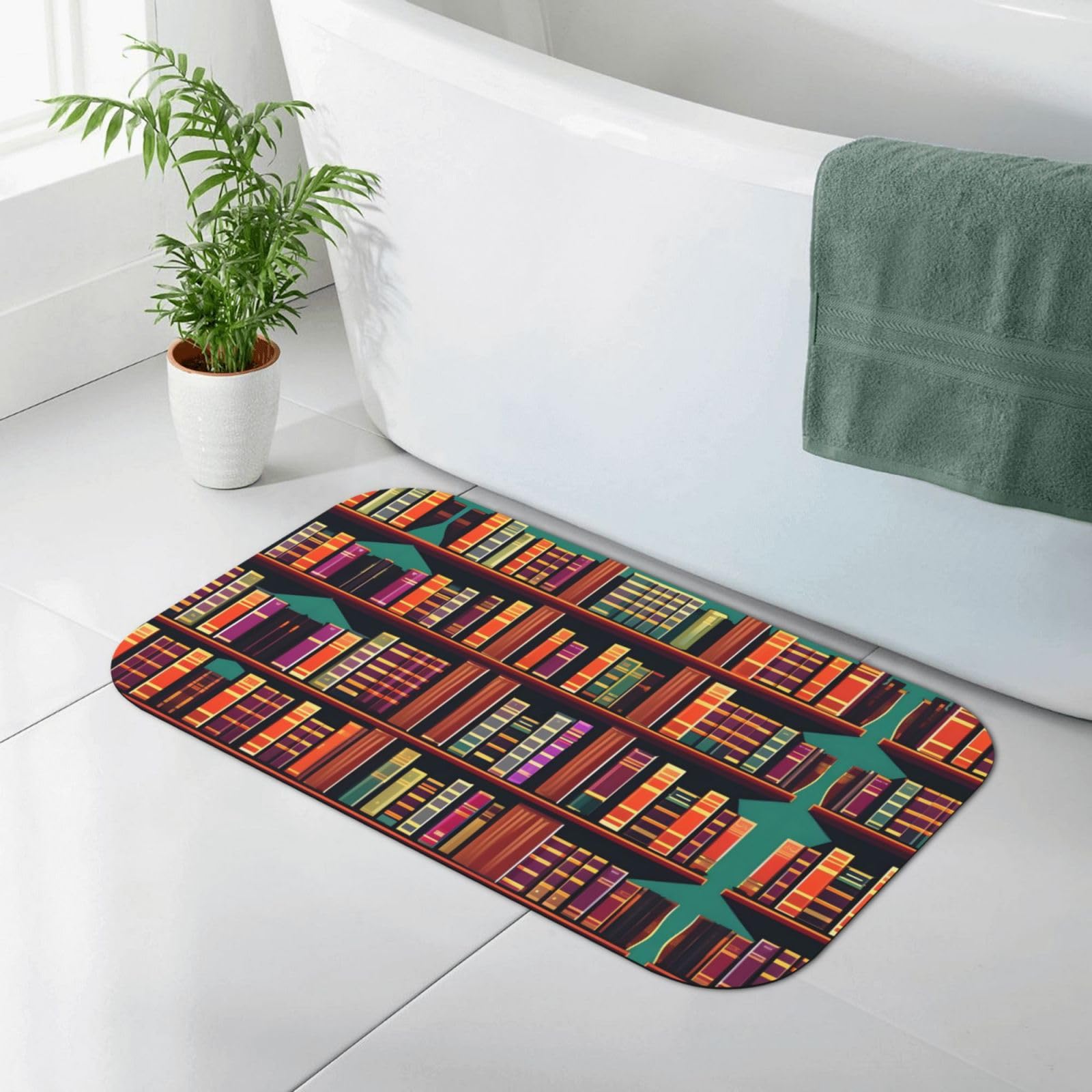 Tapis de bain en diatomée pliable pour éviter les sols mouillés