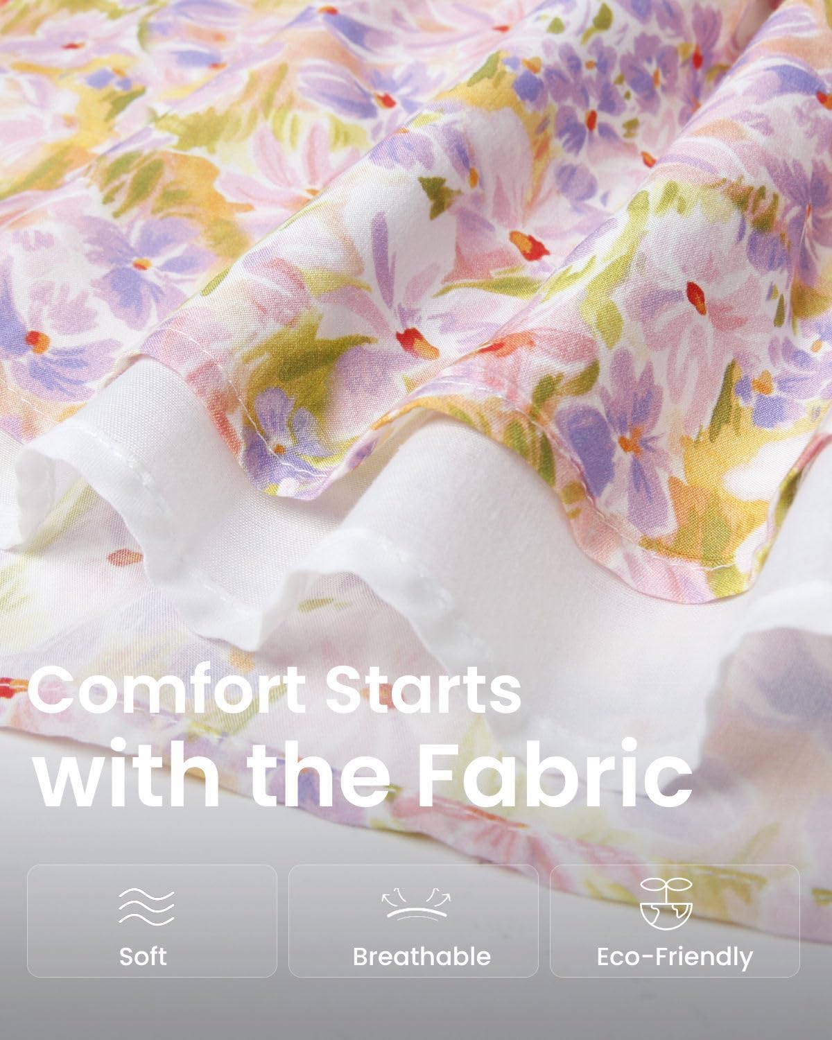 WELAKEN Girls Summer Sundress Criss Cross Back Ruffle Strap Elastic Waist Ruched Dress - Image 5