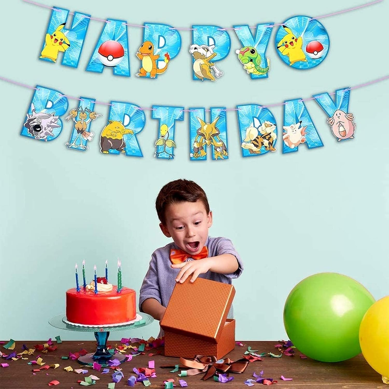 Amazon Co Jp ポケモン漫画ピカチュウお誕生日おめでとうフォトバナーゴールドグリッターポケモンテーマバナーベビーキッズバースデーパーティーデコレーション用品ハロウィンクリスマスパーティーギフト用品デコレーション ピカチュウバースデー9点セット おもちゃ
