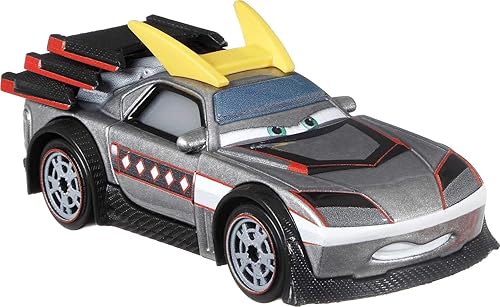 Miniatura 2 de Disney Cars Toys Kabuto, juguete coleccionable en miniatura para automóvil basado en películas de coches, para niños de 3 años en adelante,