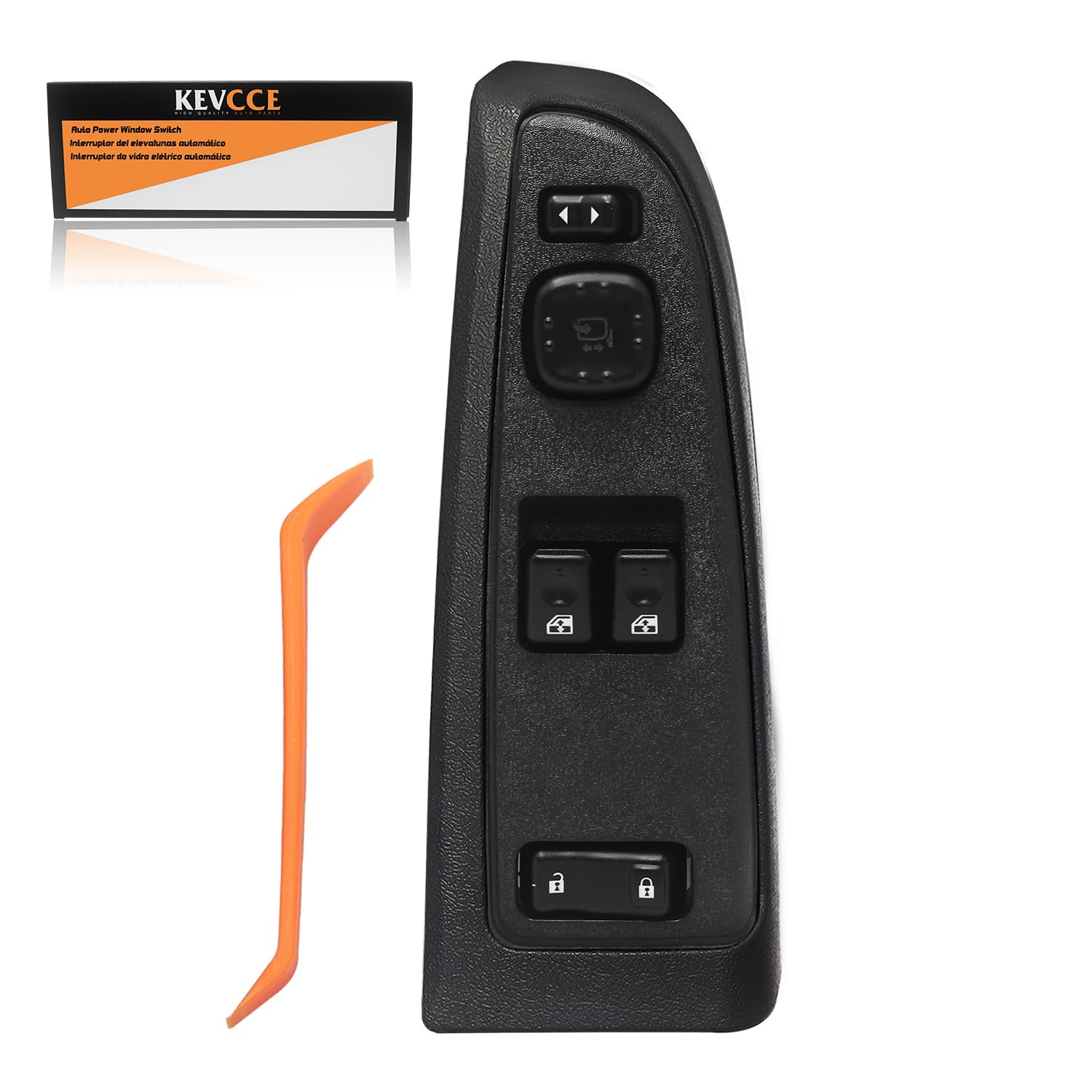 15883322 driver side power window switch with folding mirror switch fit for 2003-2007 chevrolet silverado, 2003-2007 gmc sierra 920-024 | replaces# dws-248