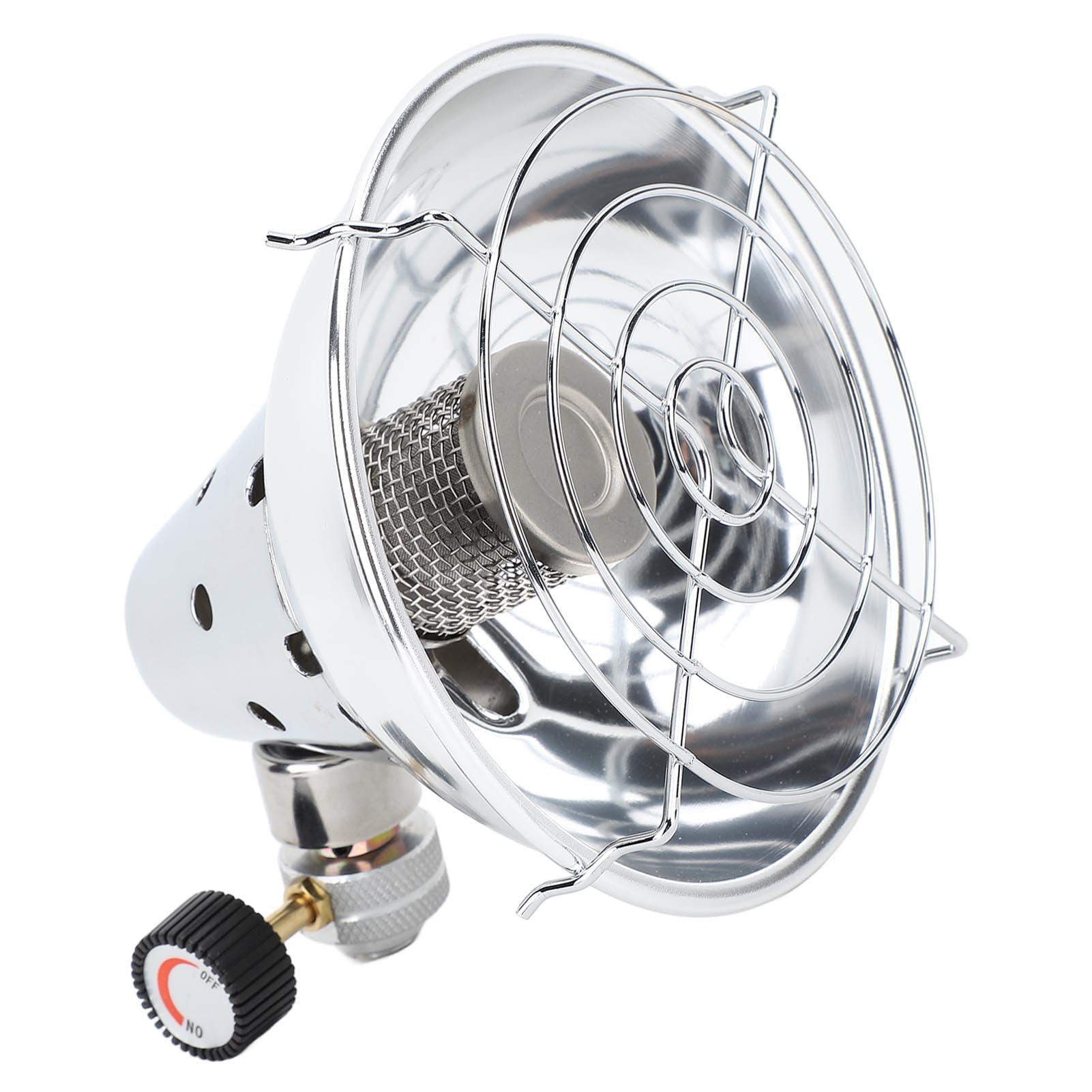 GLOGLOW Riscaldatore a Gas Portatile, Mini Riscaldatore con Potenza Regolabile, per Campeggio, Barbecue e Pesca