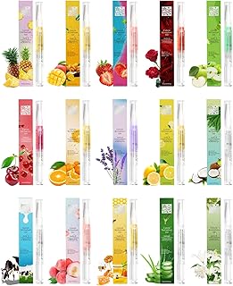 Fokostar Nail & Cuticle Oil Pen 15Pcs Kit Manicure Essentials Strengthening with Different Naturale Scents Salone SPA Hydrating Repair Treatment Supplies