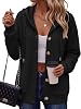 Sudadera con capucha para mujer, talla grande, con botones, bolsillos, forro polar cómodo, moda 2026, S-3XL 1