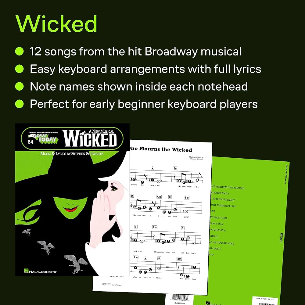 Buy Wicked: A New Musical Book Online at Low Prices in India Buy Wicked: A New Musical Book Online at Low Prices in India