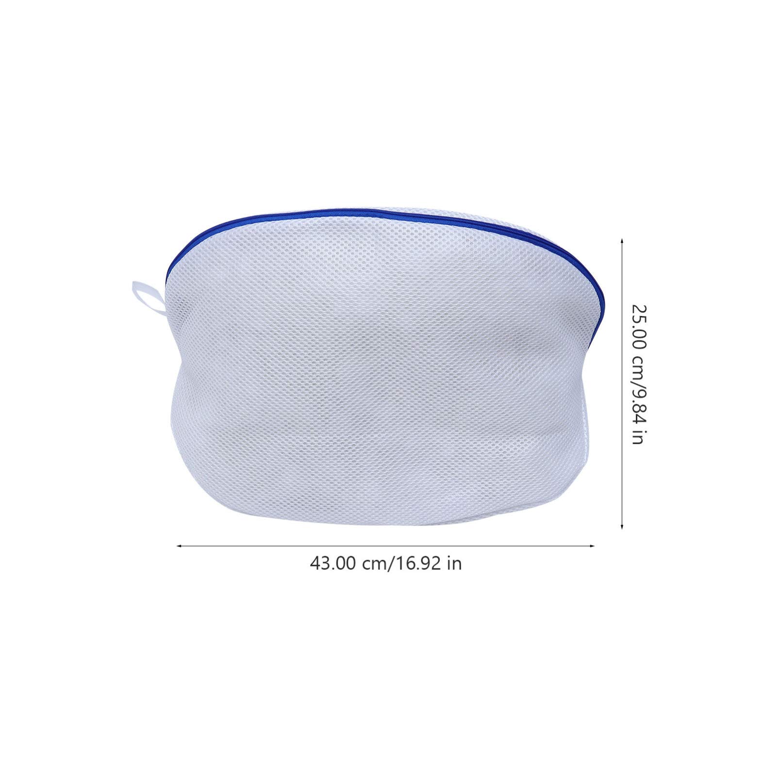 Alipis 4piezas Bolsas De Lavado Para Zapatos Con Cremallera Bolsas De Malla Engrosadas Para Lavadora Protección Para Zapatillas y Ropa