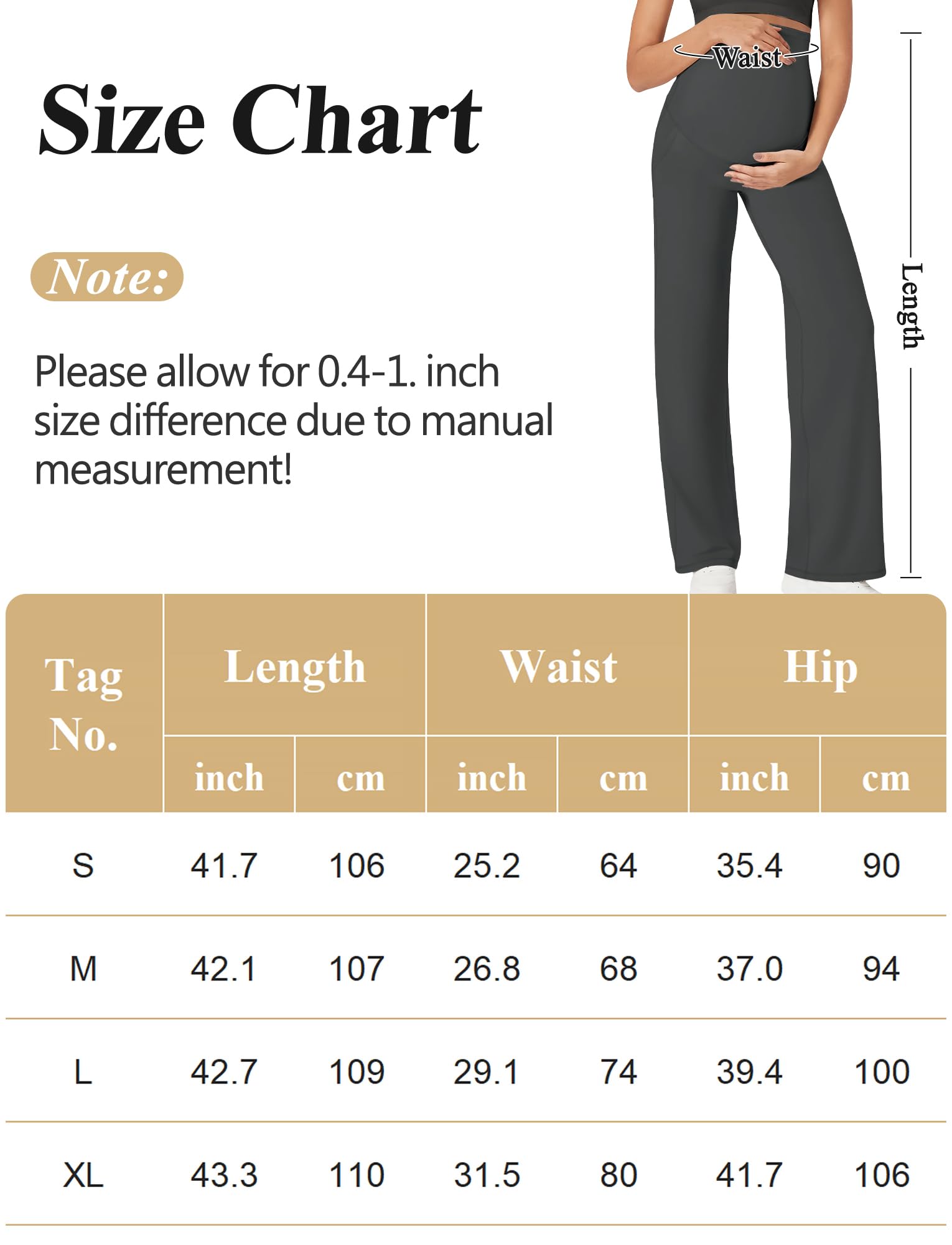 FEOYA Leggings De Maternidad Yoga Primavera Leggins Embarazada Mujer Deportivos Informal Pantalon Premama Elástica Otoño Pantalones para Embarazadas S-XL