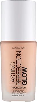 Collection Cosmetics Lasting Perfection Glow Foundation, Medium to Full Coverage, 27ml, Beige