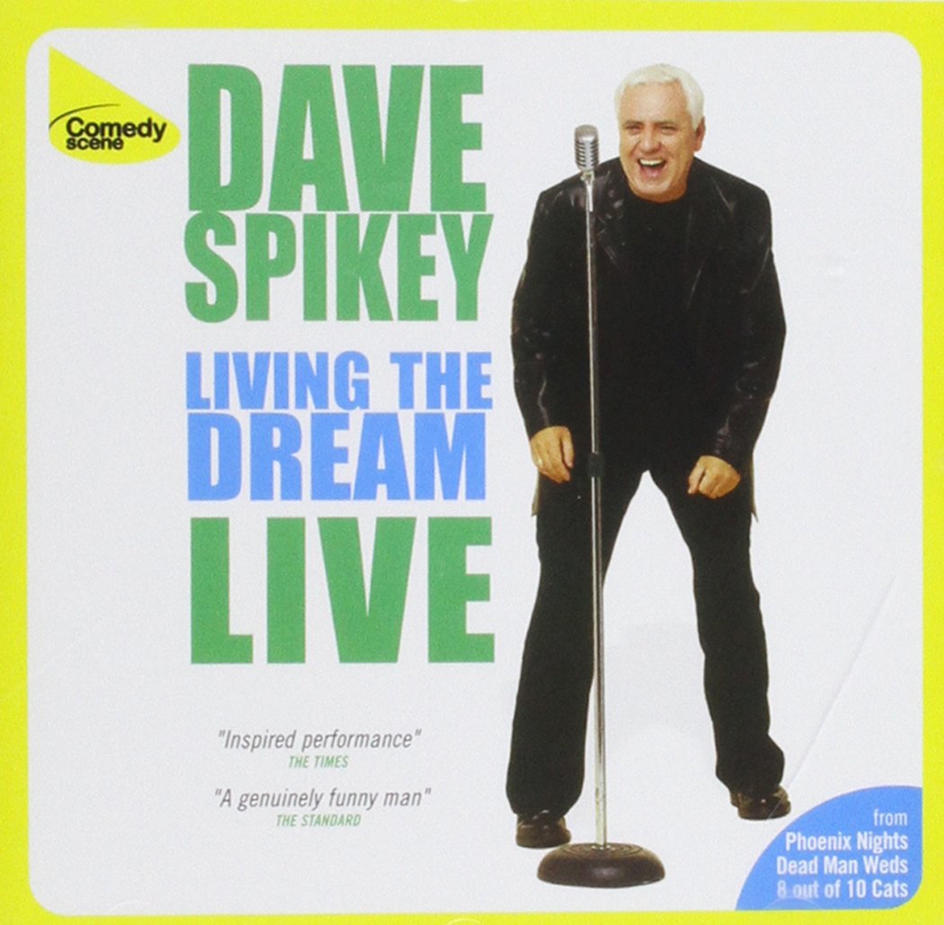 Dave Spikey Living The Dream  Live CD New 5050582428452
