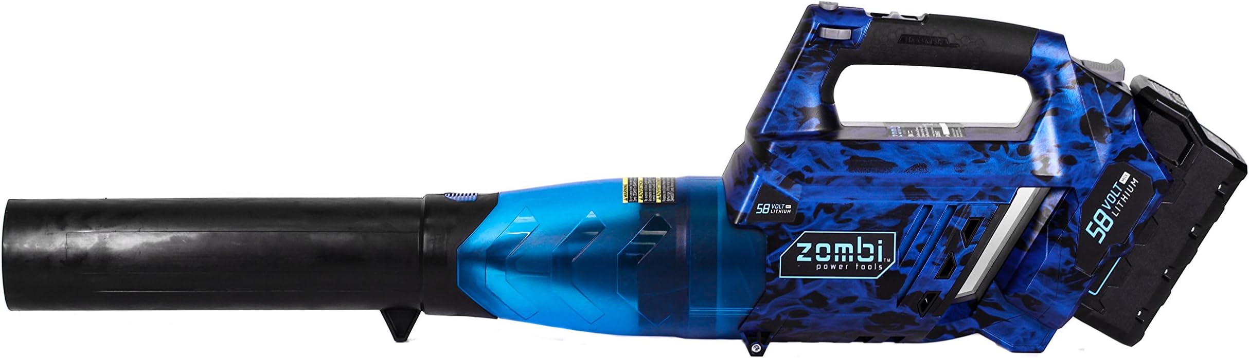 ZLB5817 58-Volt Cordless Blower, Variable Speed 105 MPH Max, Black/Blue