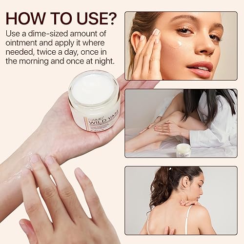 Miniatura 7 de Crema de ñame silvestre para el equilibrio hormonal, crema orgánica natural de ñame silvestre para sofocos, alivio de la menopausia y apoyo