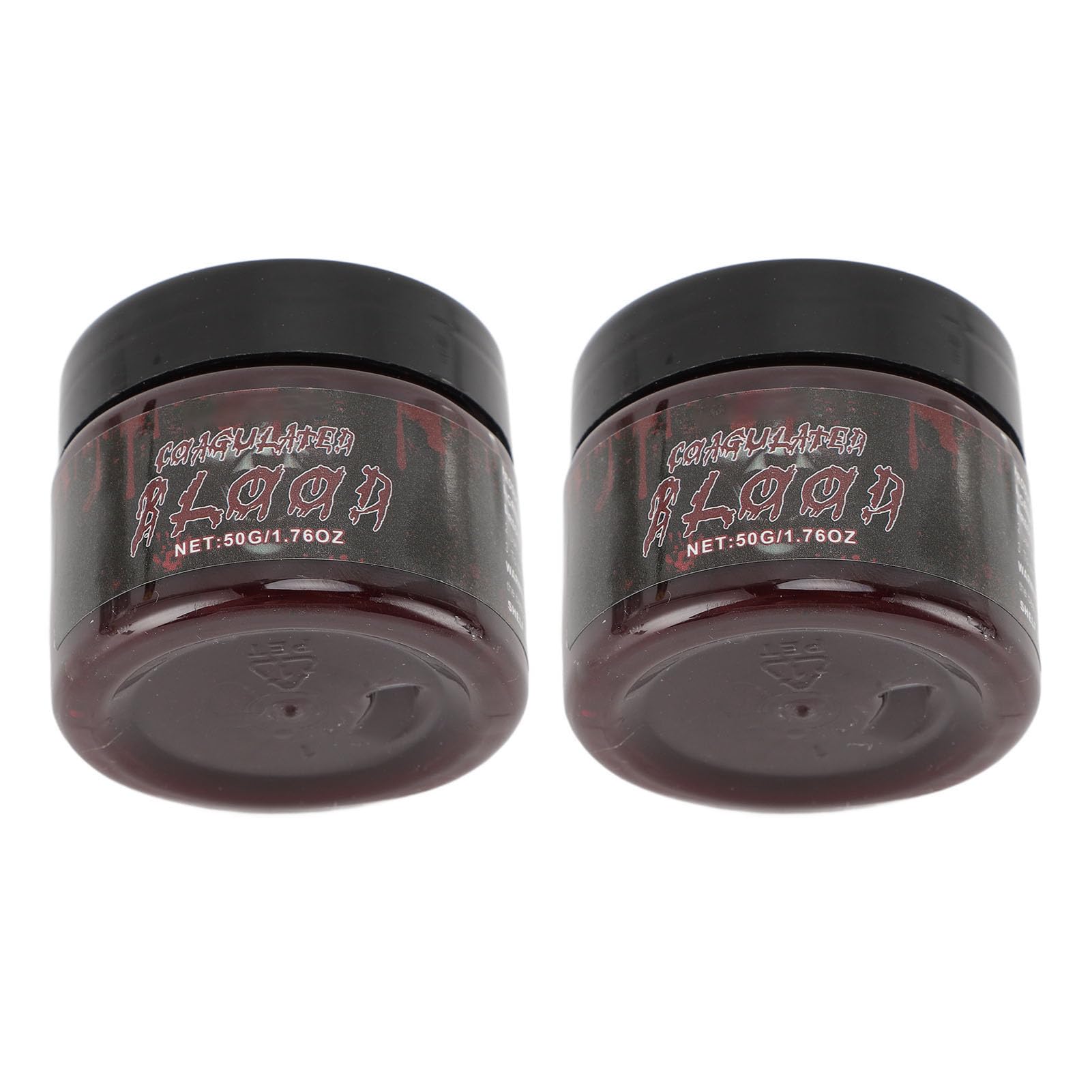 Coagulated Blood Gel Makeup Enlivens Events for Festive Makeup Material