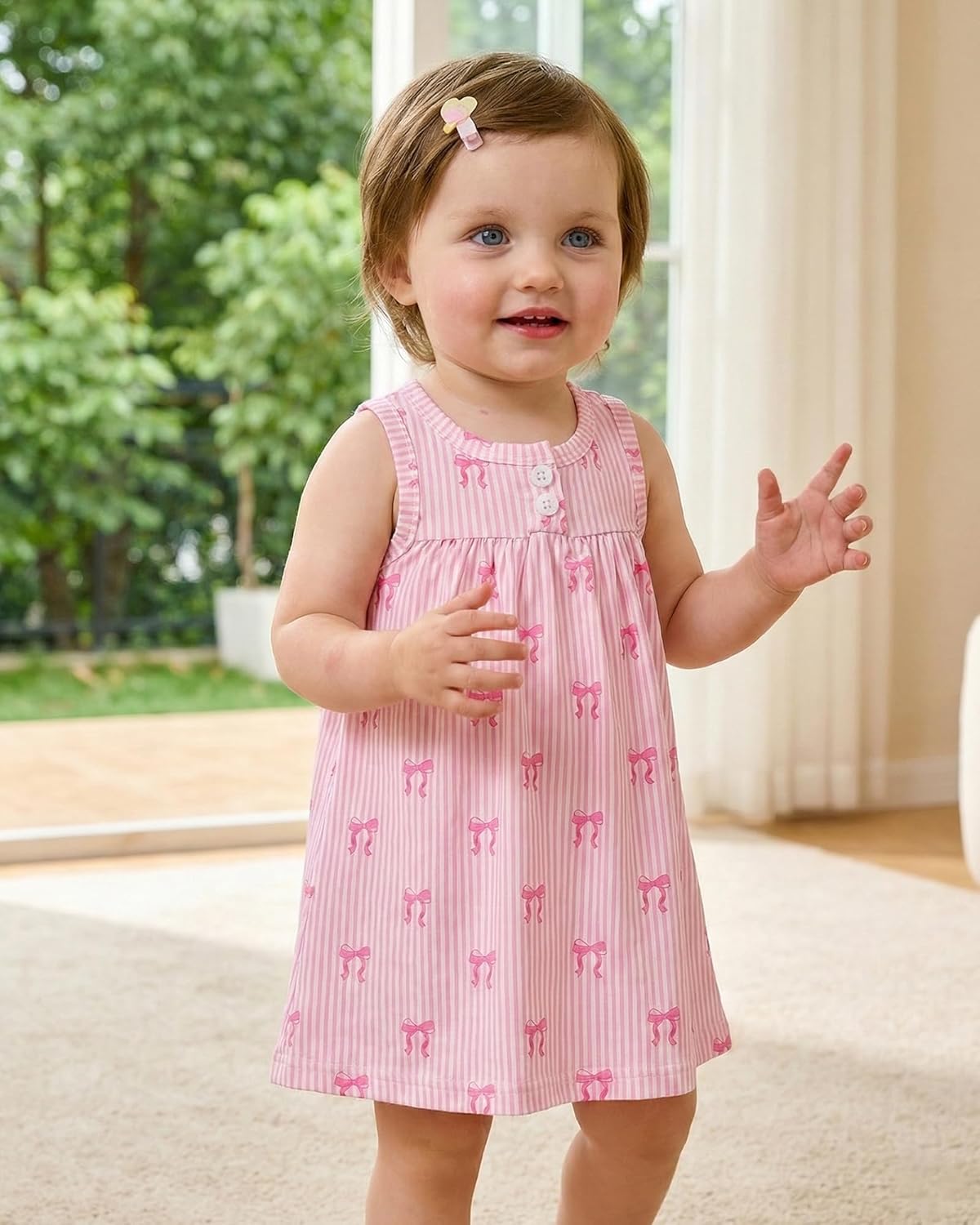 Baby Girl Dress Clothes Newborn Infant Baby Girl Dresses 3 6 9 12 18 24 Months Toddler Girls Casual Sundress - Image 4