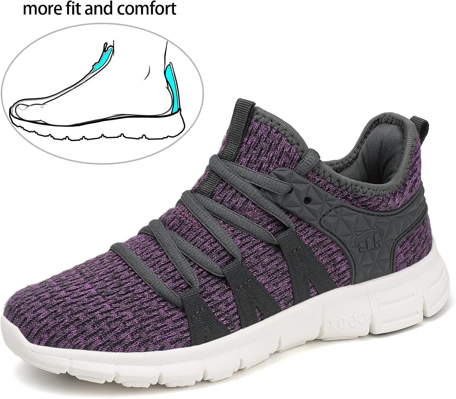 INZCOU Running Shoes Lightweight Tennis Non Slip Gym Workout Shoes... - Picture 12 of 190