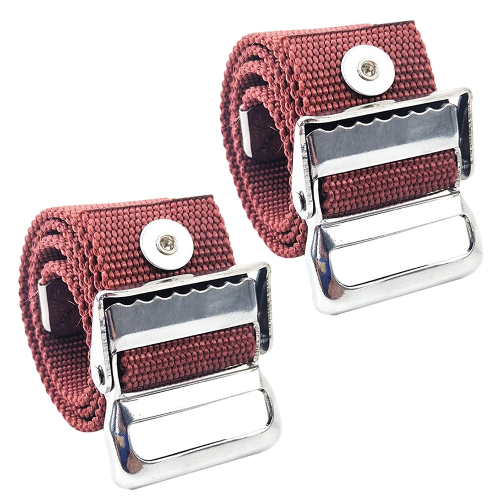 Kit de correas de pierna para zancos de yeso, correas ajustables con hebilla, 2 piezas de accesorios para zancos | Cómodas correas de repuesto para pies, kit de fijación segura de piernas para