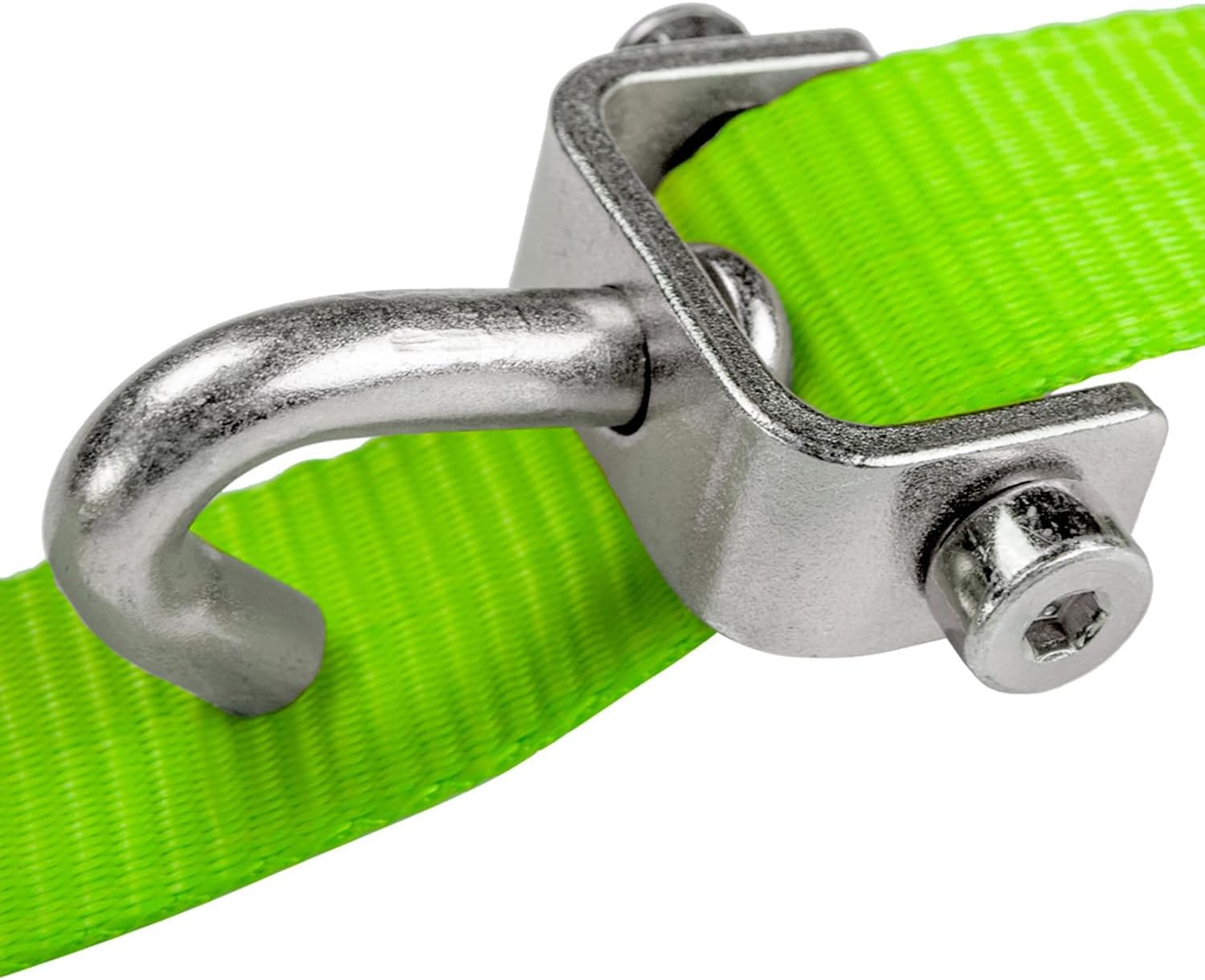 VULCAN Car Tie Down - Rolling Idler 3-Cleat - 120 Inch - 4 Pack - High-Viz - 3,300 Pound Safe Working Load - Image 7