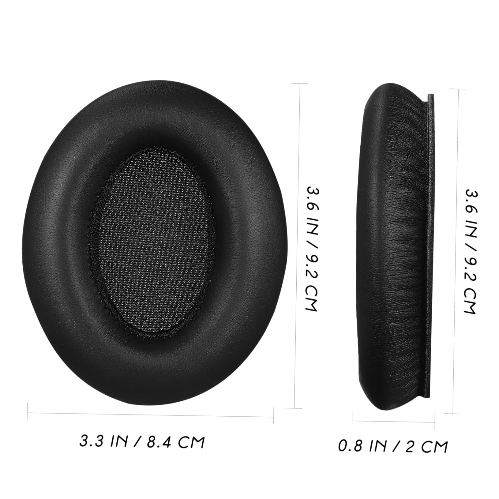 Operitacx 3 Pares Earpads de Reemplazo Auriculares Cubierta Reducción de Ruido Fáciles Desmontar