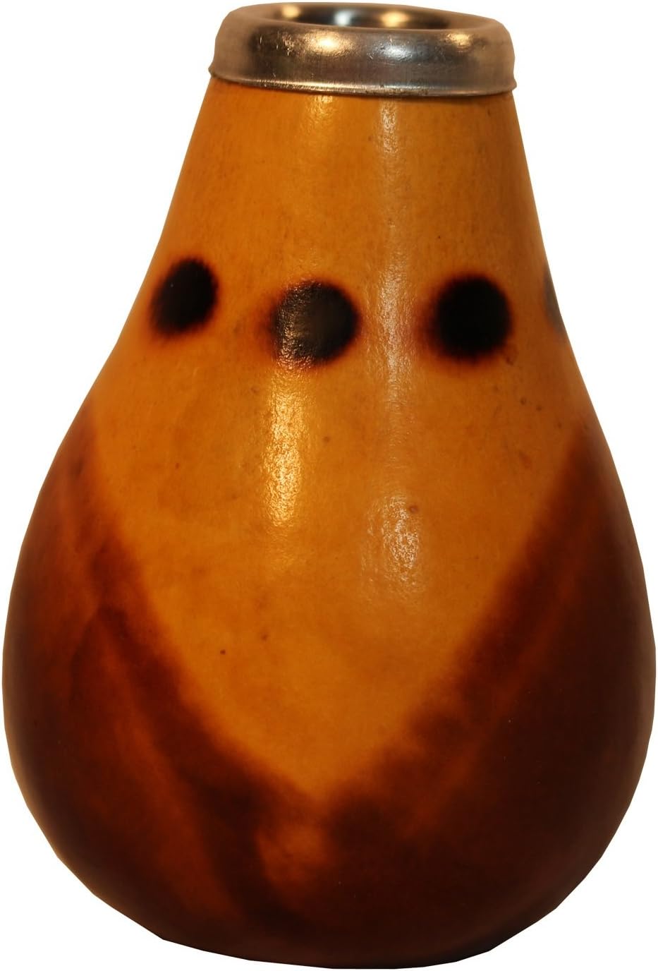 Natural Yerba Mate Gourd Cup (Medium)