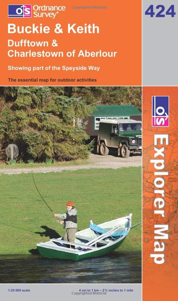 Buckie and Keith: Sheet 424 (OS Explorer Map)