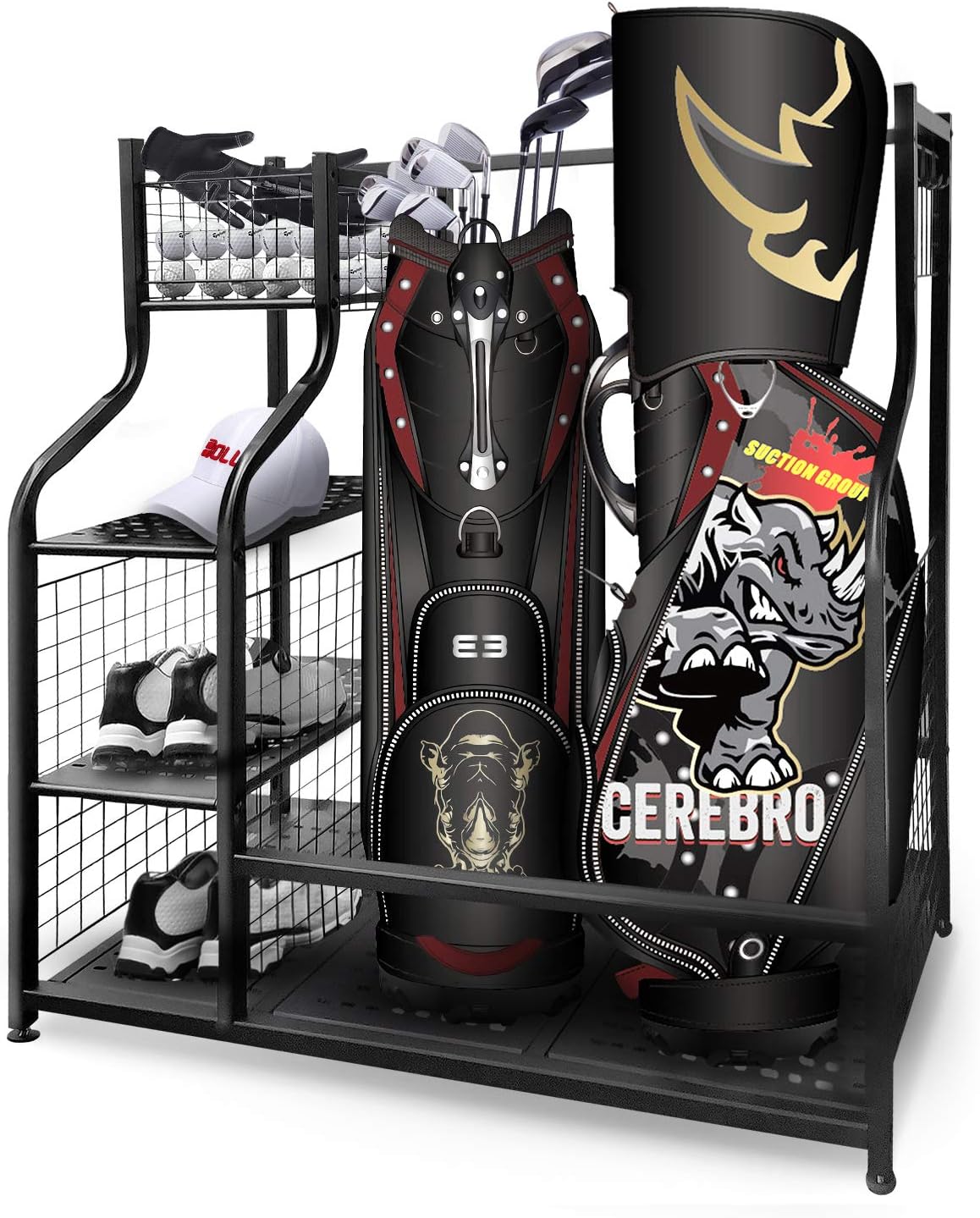 images Golf Bag Shelf golf bag storage stand