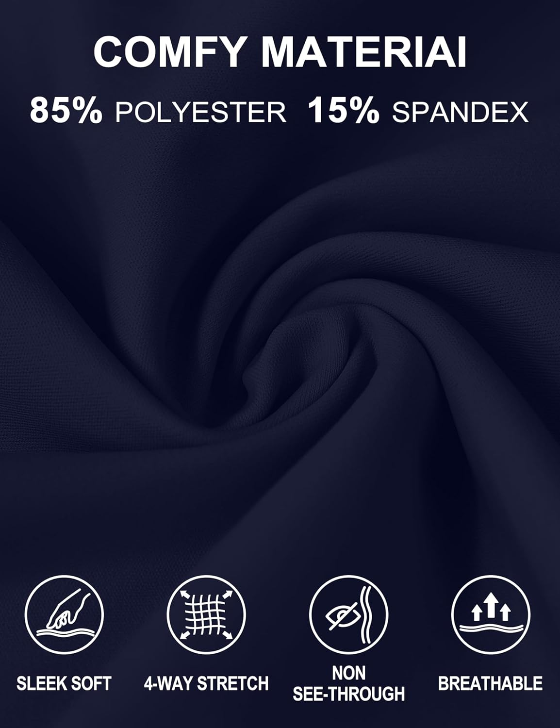 COOTRY Women's Plus Size Capri Pants Wide Leg Yoga Dress Capris High Waist Loose Lounge Travel Summer with Pockets - Image 5