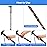 supregear Folding Cane, 5-Level Adjustable Height Walking Stick Lightweight Portable Cane Travel Cane with Wrist Strap and T Handle for Elderly Disabled Men Women