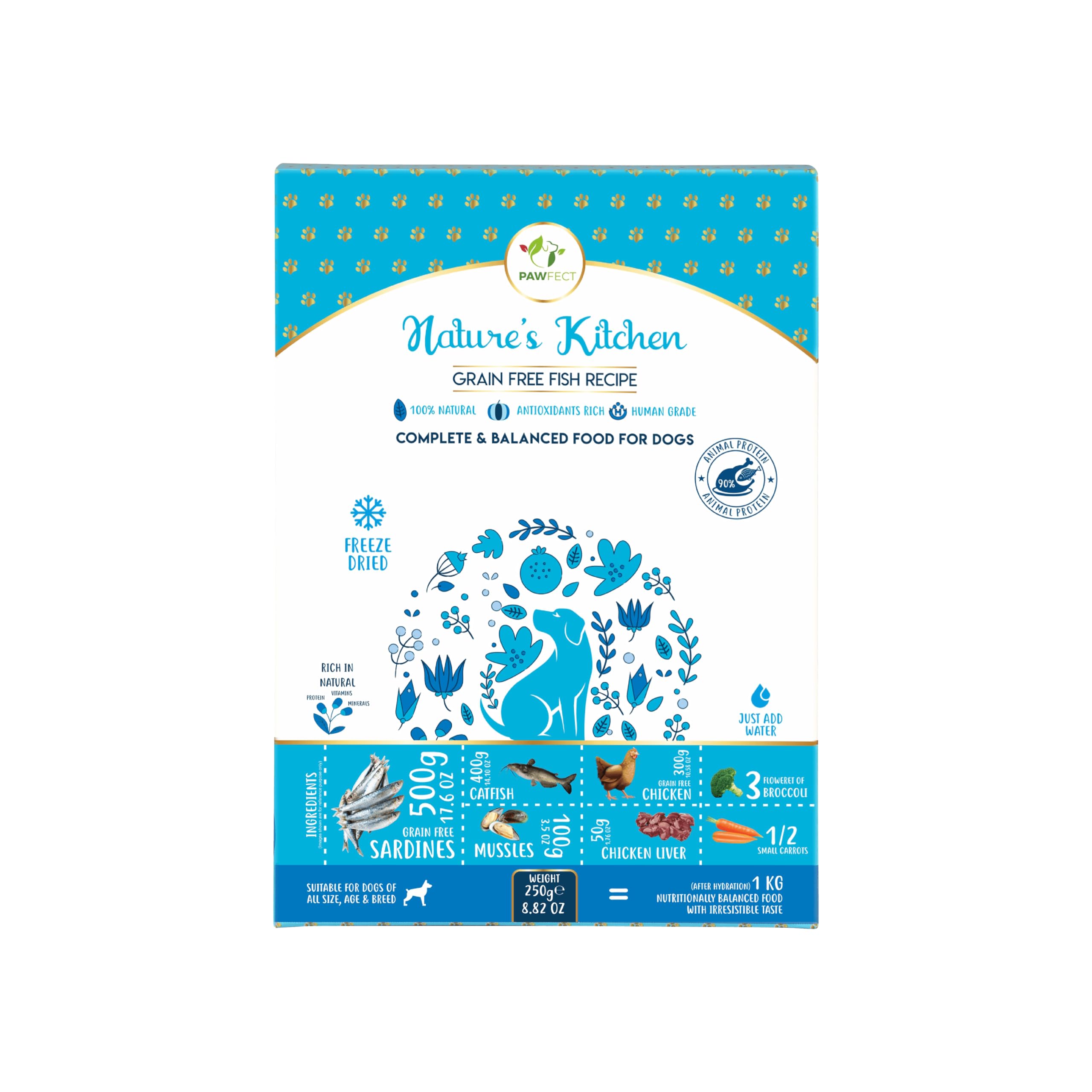 See full amazon price history chart for Pawfect Treats NatureS Kitchen Freeze Dried Complete And Balanced Dog Food-Fish Meat Recipe (250G),All Life Stages, 1 Count Pawfect Treats NatureS Kitchen Freeze Dried Complete And Balanced Dog Food-Fish Meat Recipe (250G),All Life Stages, 1 Count (B09HH91BH8) Amazon Price History, Amazon Price Tracker