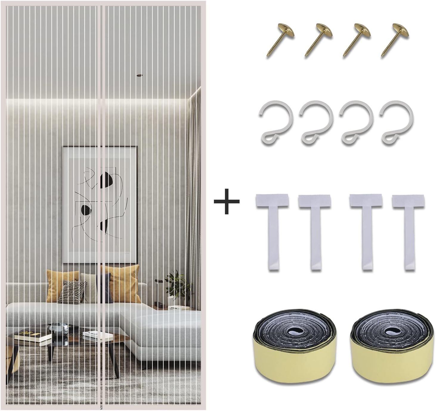 Screen Door Keep Insects Out Mosquito Door Screen,Topto