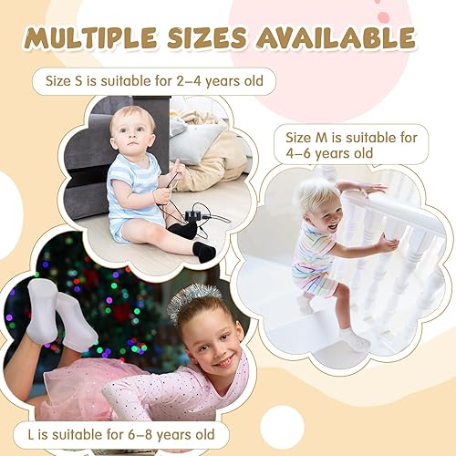 Miniatura 3 de Handepo 50 pares de calcetines de tobillo para niños pequeños, de corte bajo, media almohadilla, calcetines de tiro bajo a granel para bebés, niños