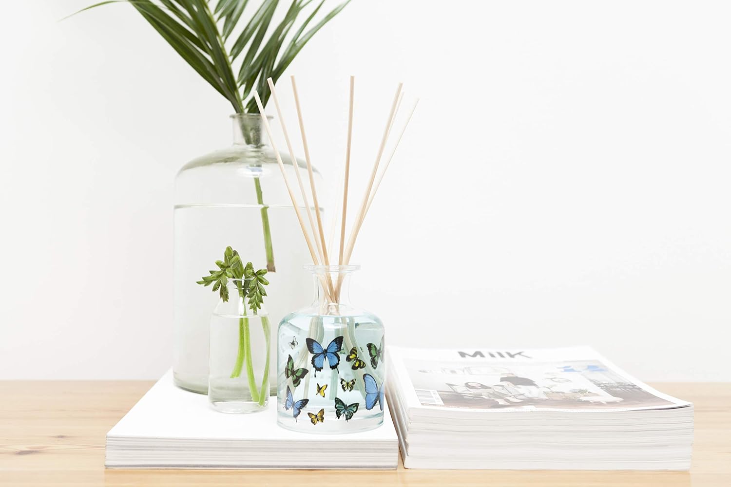 Portus Cale Butterflies Diffuser Refill 250ml Sugarcane & Lemongrass Fragrance