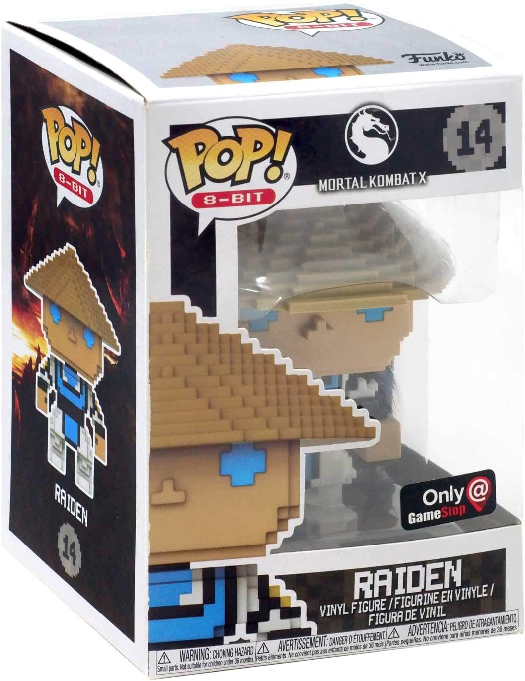 Funko Raiden - Mortal Kombat X 8-Bit Pop! Vinyl Figure #14 GameStop Exclusive