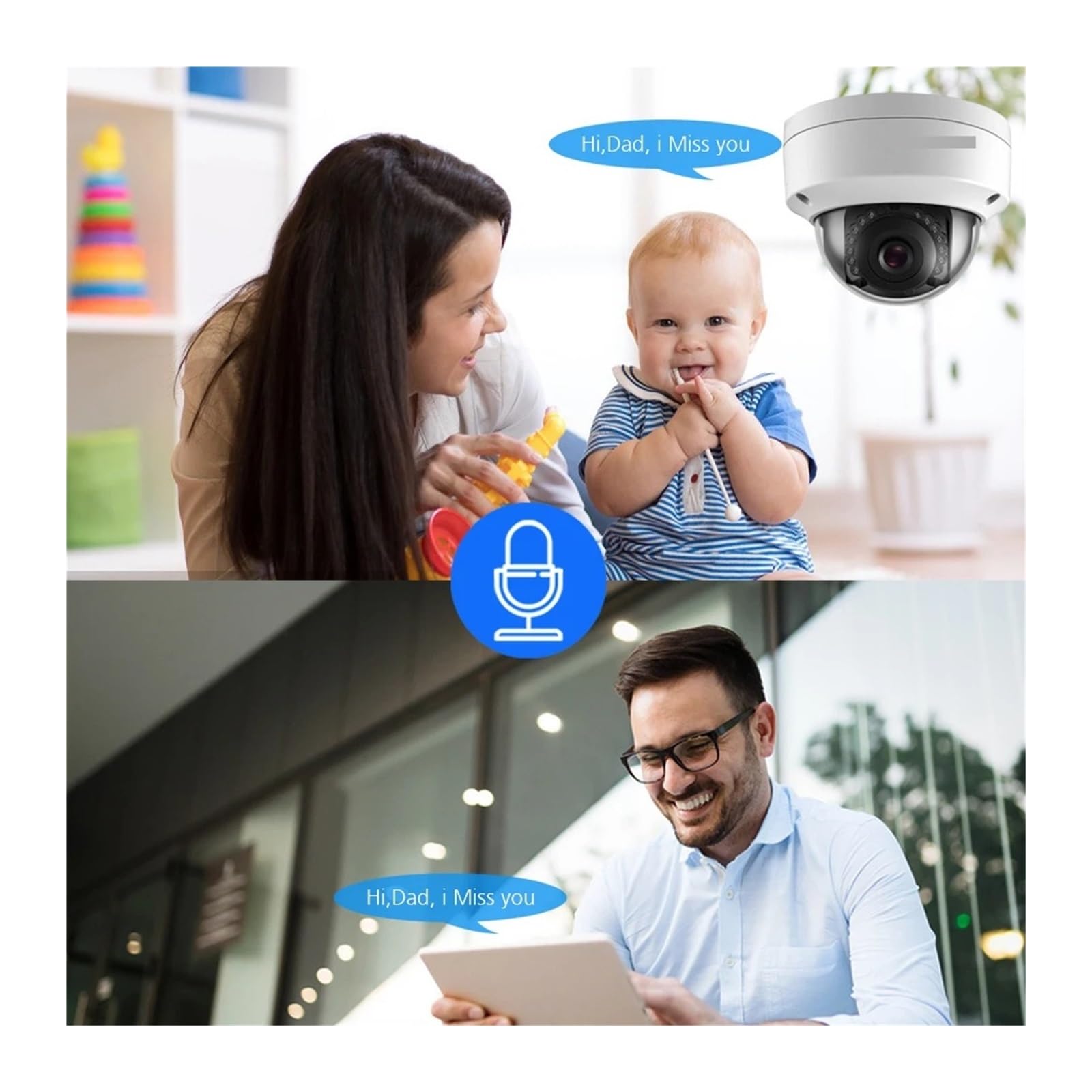 Zestaw 8-kanałowy POE NVR 4K AI Kamera Bezpieczeństwa Z Detekcją Twarzy Nagrywanie Dźwięku Wewnątrz Zewnątrz Kopuła Wodoodporny Do Monitoringu Wideo P2P(None,4CH NVR x 2PCS 2K)