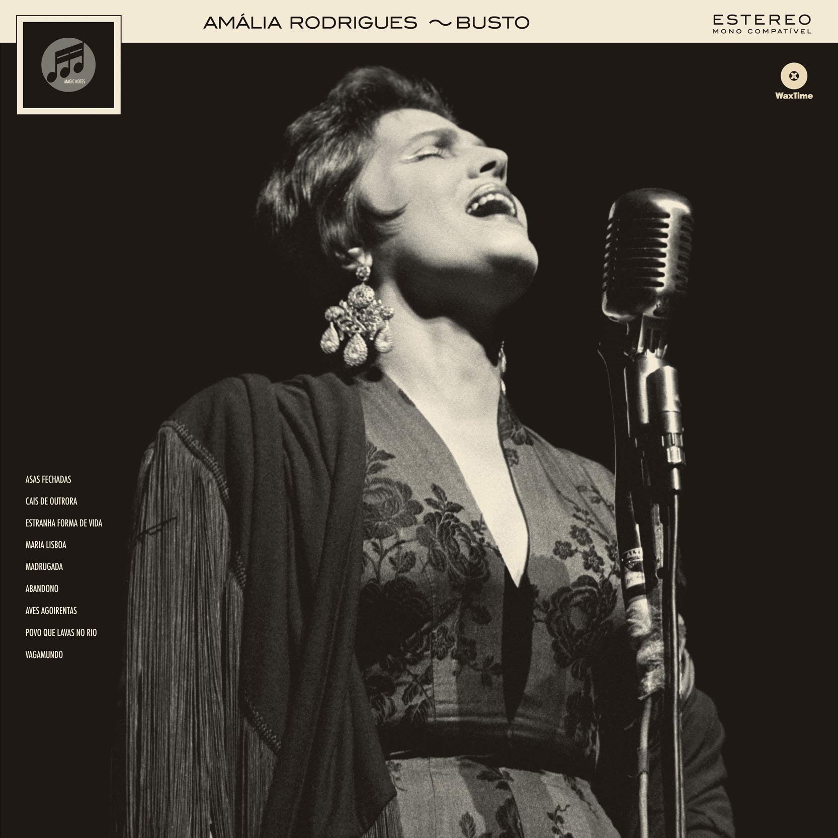 Recordcityjp Lp Record Amália Rodrigues - Busto 772268 Waxtime 2019 Europe Folk