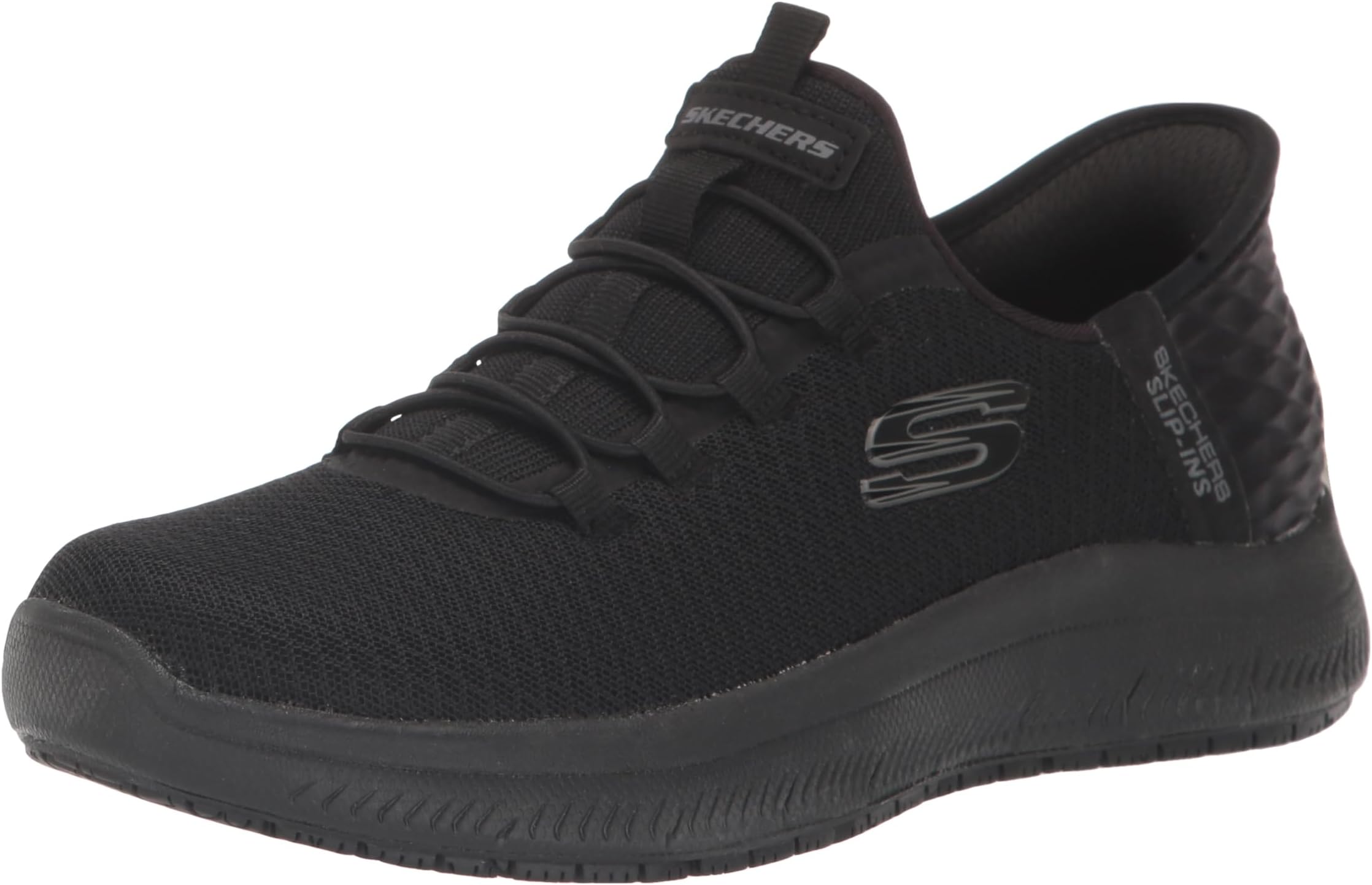 Skechers SR-ENSLEE_108144 Women's Slip-in Sneakers, Black