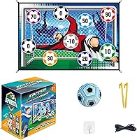 Vista 1 de Stryka Skillzone - Juego de objetivos de precisión de fútbol, juguete plegable de franela para objetivo, juego de fútbol para interiores