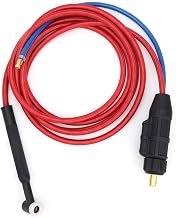 Fafeicy Torche de Soudage TIG WP-17 200-350A Pistolet de Soudage Haute Puissance avec Poignée Confortable et Surface Lisse pour les Soudeurs et les Professionnels