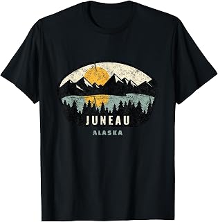 Juneau Alaska, Outdoors, AK Vacation Souvenir T-Shirt