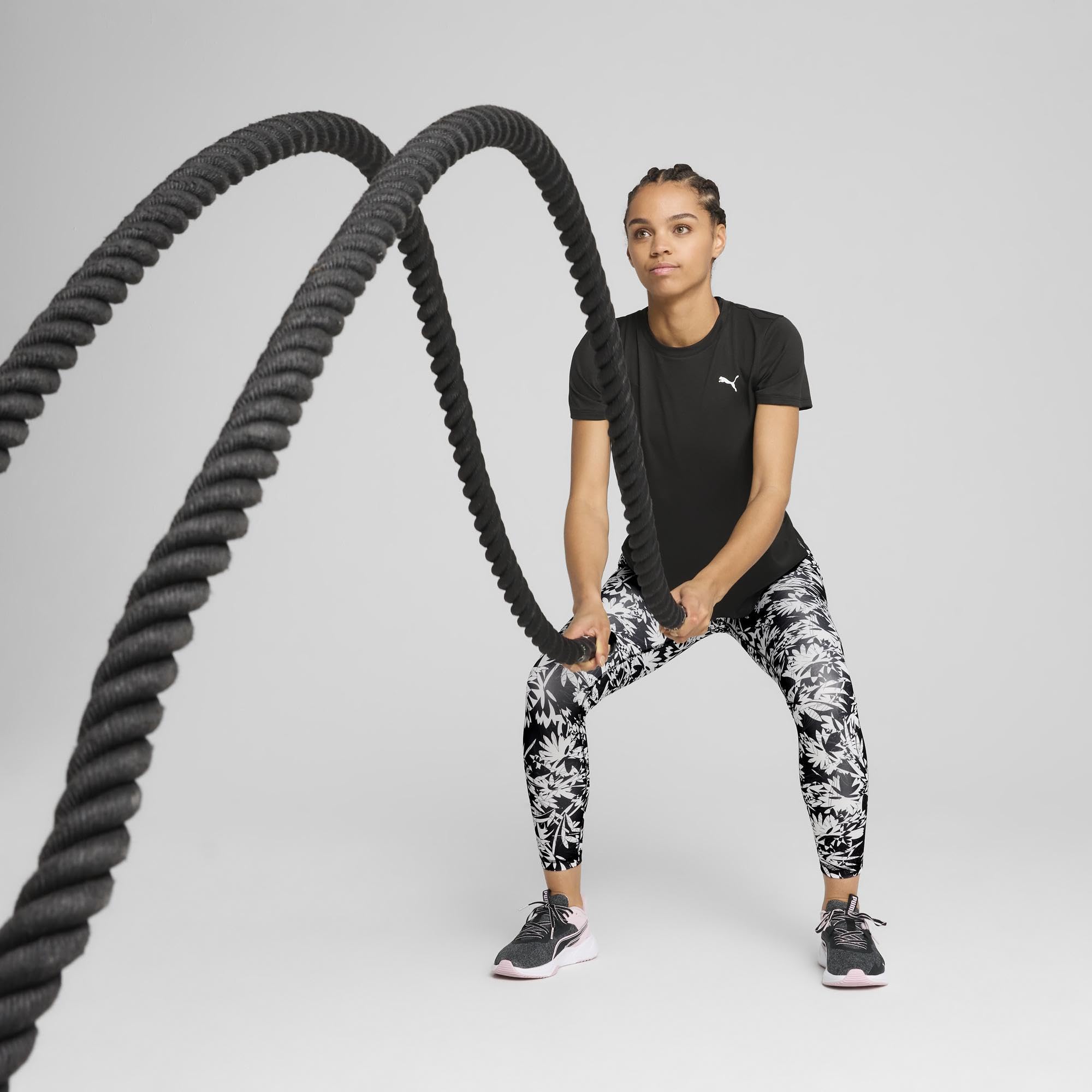 PUMA W Tad Essential Crew Tee Magliette Donna (Pacco da 1)