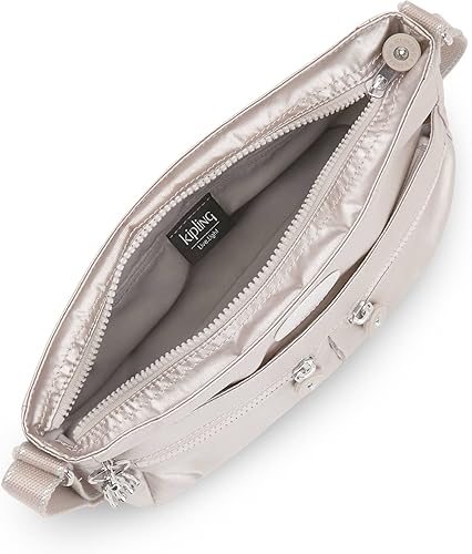 Miniatura 3 de Kipling Bolso cruzado Angie para mujer Brillo metálico 105L X 8H X 2D Bolso cruzado Angie para mujer bolso cruzado ligero bolsa de viaje de nailon
