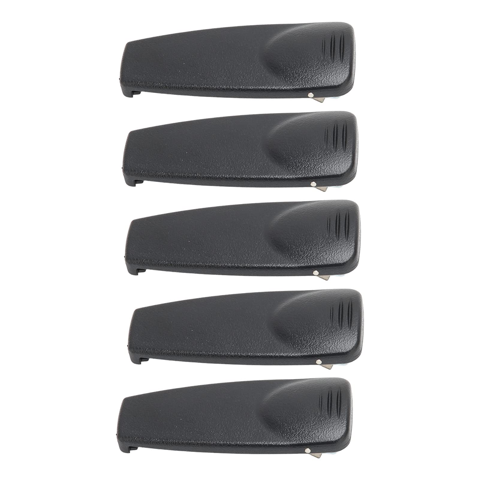 5er-Set Gürtelclips Für Funkgeräte – Ersatz Für Motorola GP2000, GP328, PTX760 & Mehr | Schwarz, Robust