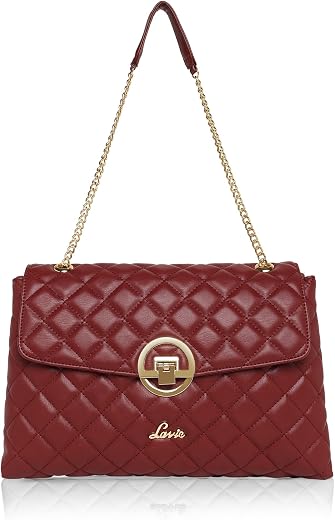 Lavie Women's Quilt Eden Flap Satchel Handbag for Women | Satchel Bag for Work | Ladies purse | Stylish Shoulder Bag | Gif...