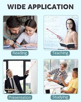 10pcs Finger Pointer for Classroom، Reading Pointers for Kids، Hand Pointing Stick، Teaching Finger Class Pointer للمعلمين، Classroom Teacher يجب أن يكون لديه أساسيات التوريد