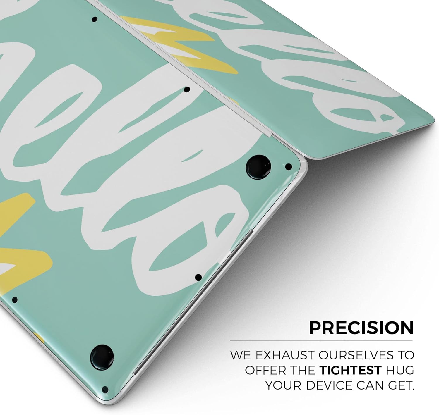 DesignSkinz - Well Hello Pineapple - Full-Body Wrap Protective Decal Skin Kit Compatible with MacBook 14" Pro M1 (A2442)