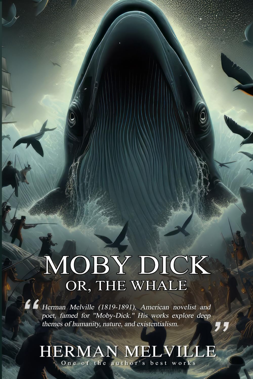 Moby Dick; Or, The Whale (Classic Illustrated and Annotated)