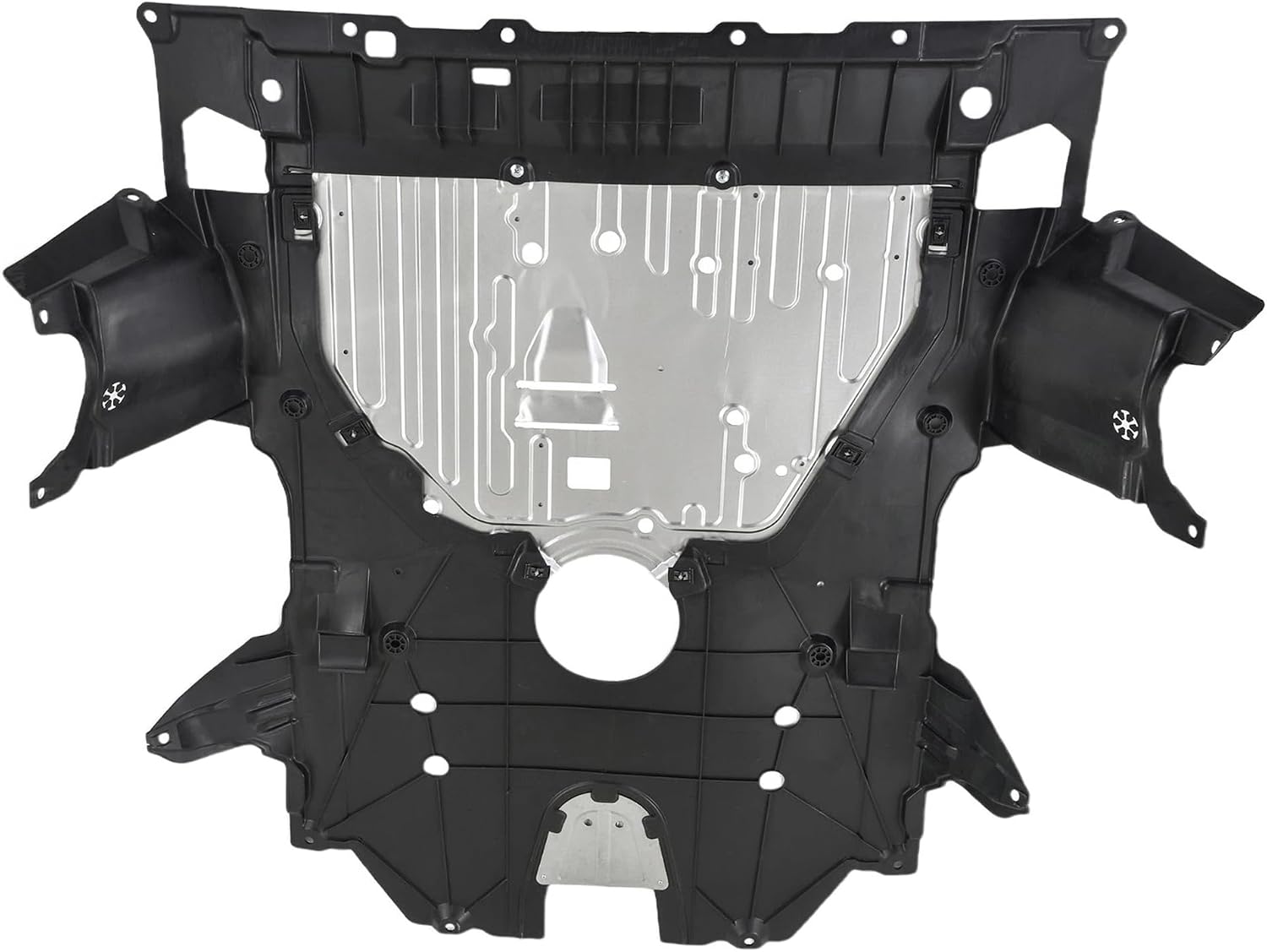 Front Under Engine Splash Shield, Engine Lower Cover Guard Board Compatible with Honda Accord 2023-2026 Replace 74110-30A-A00 74114-T50-000