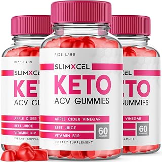 rize labs - Slimxcel Keto ACV Gummies for Advanced Weight Loss - Keto + ACV Slim X Cell Belly Fat Diet Gummy (180 Gummies)