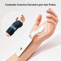 FREETOO 3 fémes sín csuklótámasz karpális alagút szindróma tendinitis artritisz fájdalomcsillapítás 4