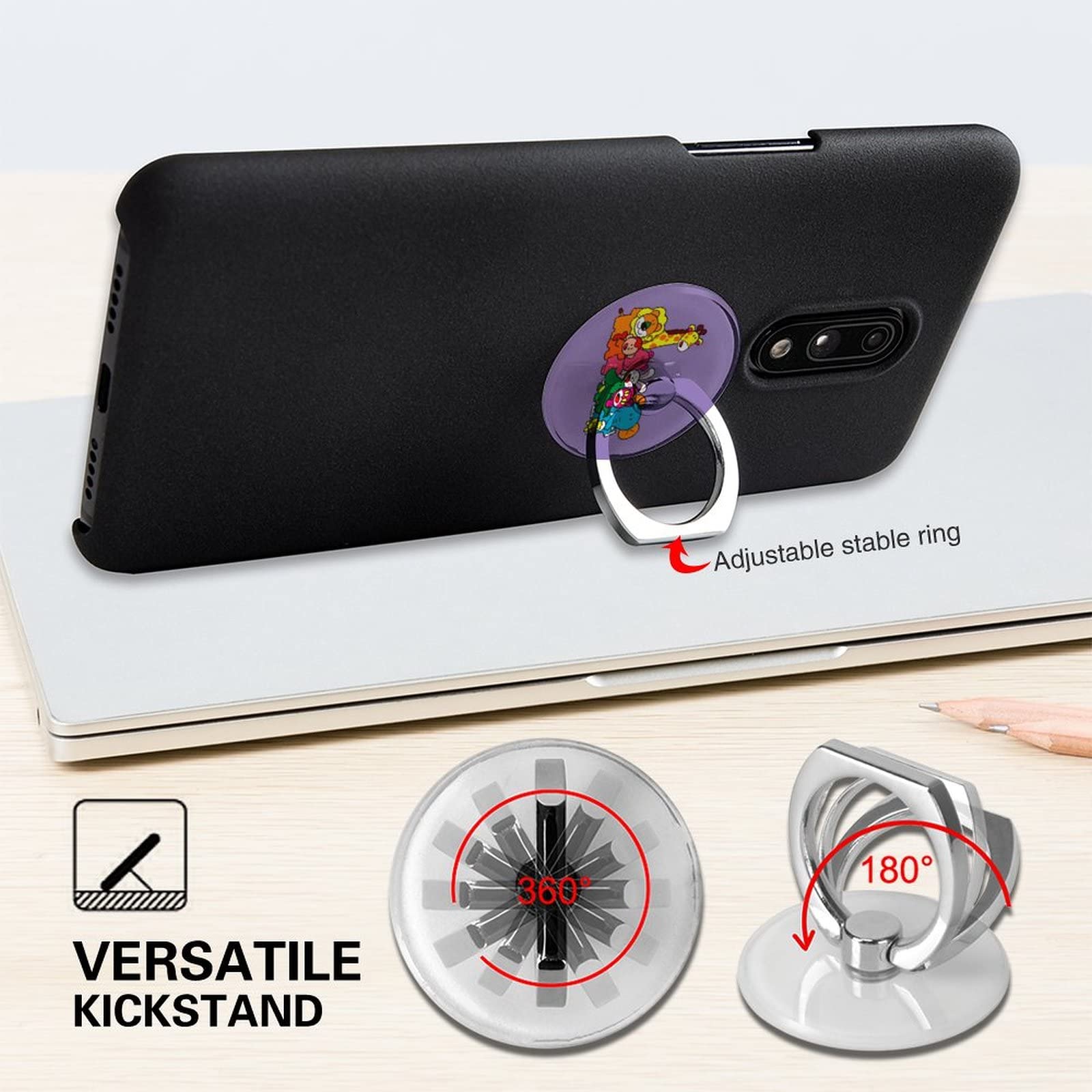 Amazon | たべっ子どうぶつスマホリング 携帯電話ホルダー 落下
